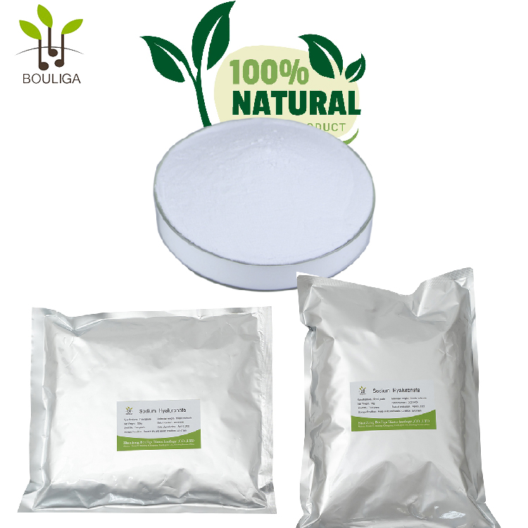 Utilisation de poudre de hyalutonate de sodium Bouliga pour produit cosmétique 